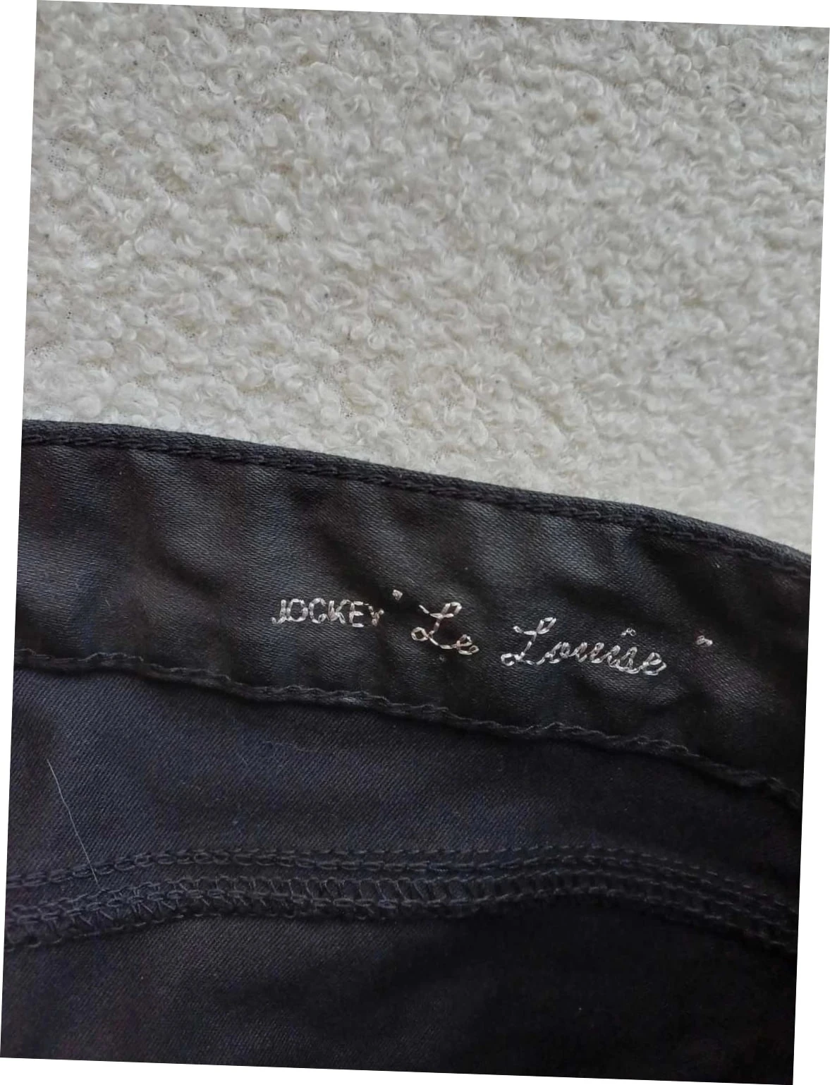 Slim zwart gecoate broek One Step "Le Louise" - Nieuw met label - Maat 29 – photo 5